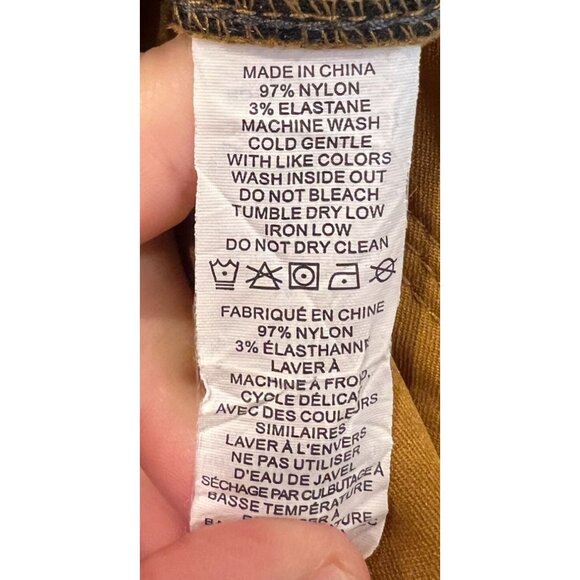 Prana Stretch Zion Straight Pant 36x30 Bronzed Quick Dry DWR Fabric UPF 50+ Abra - Picture 11 of 12